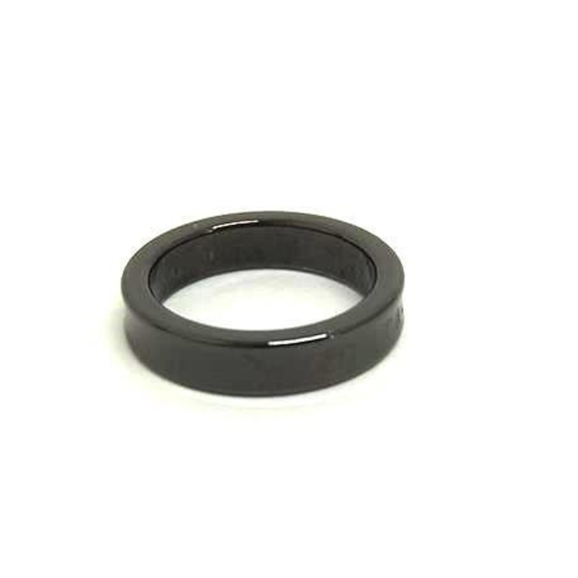 Tiffany 1837 Black Titanium Band Ring (Pre-Owned)