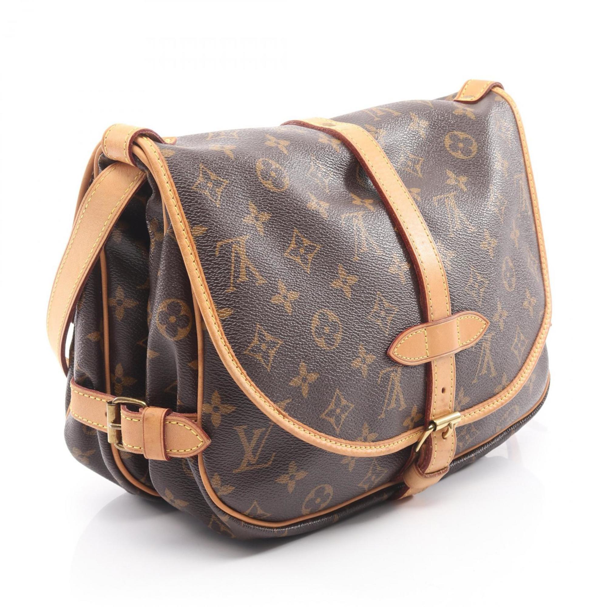 Louis Vuitton Brown Monogram Monogram Shoulder Bag (Pre-Owned)