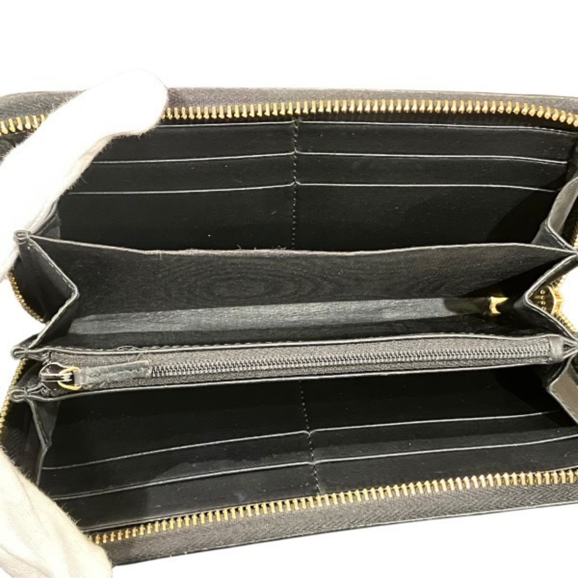 Gucci Beige Gg Supreme Long Wallet (Bi-Fold) (Pre-Owned)