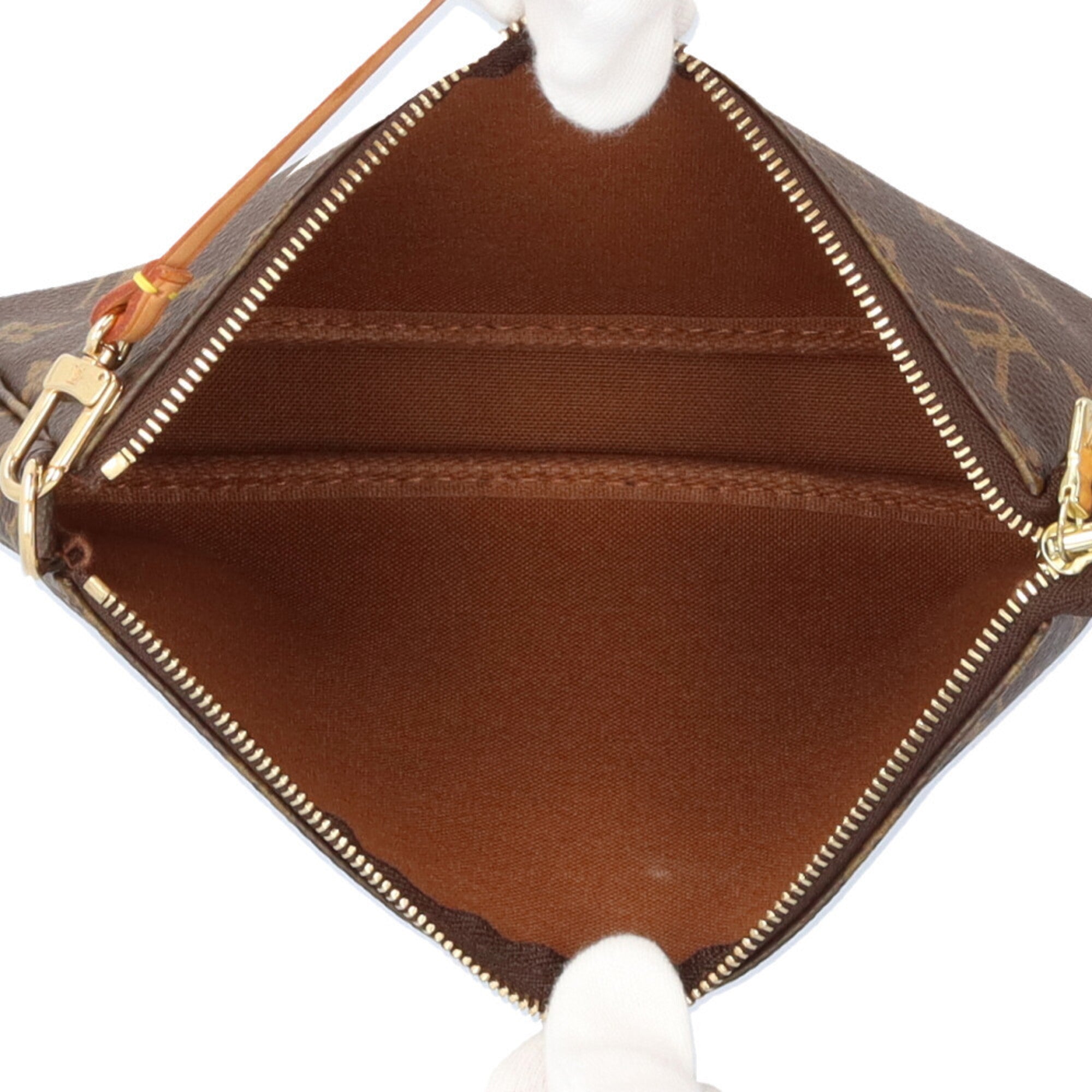 Louis Vuitton Brown Monogram Canvas Handbag (Pre-Owned)