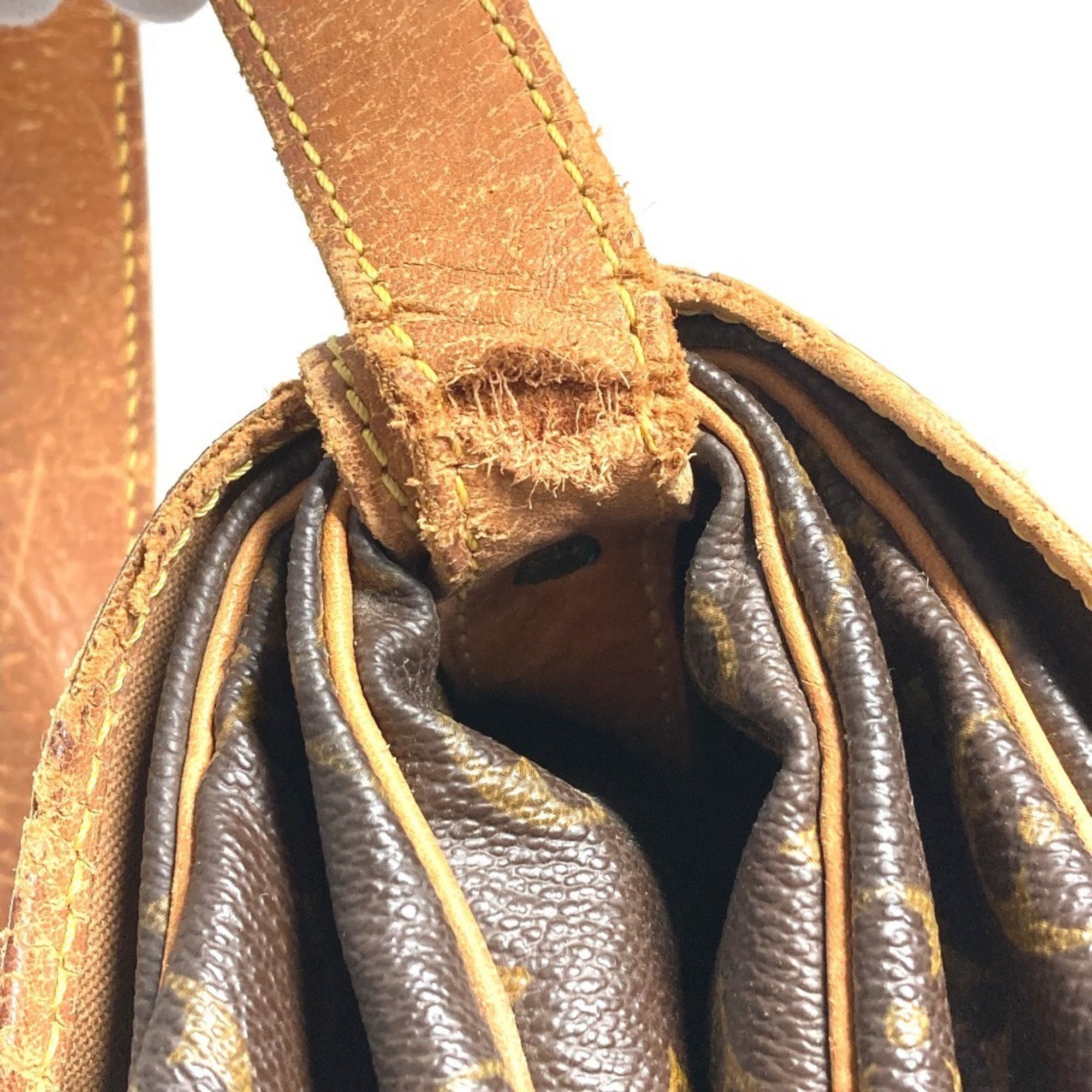 Louis Vuitton Brown Galle Monogram Monogram Handbag Shoulder Bag (Pre-Owned)