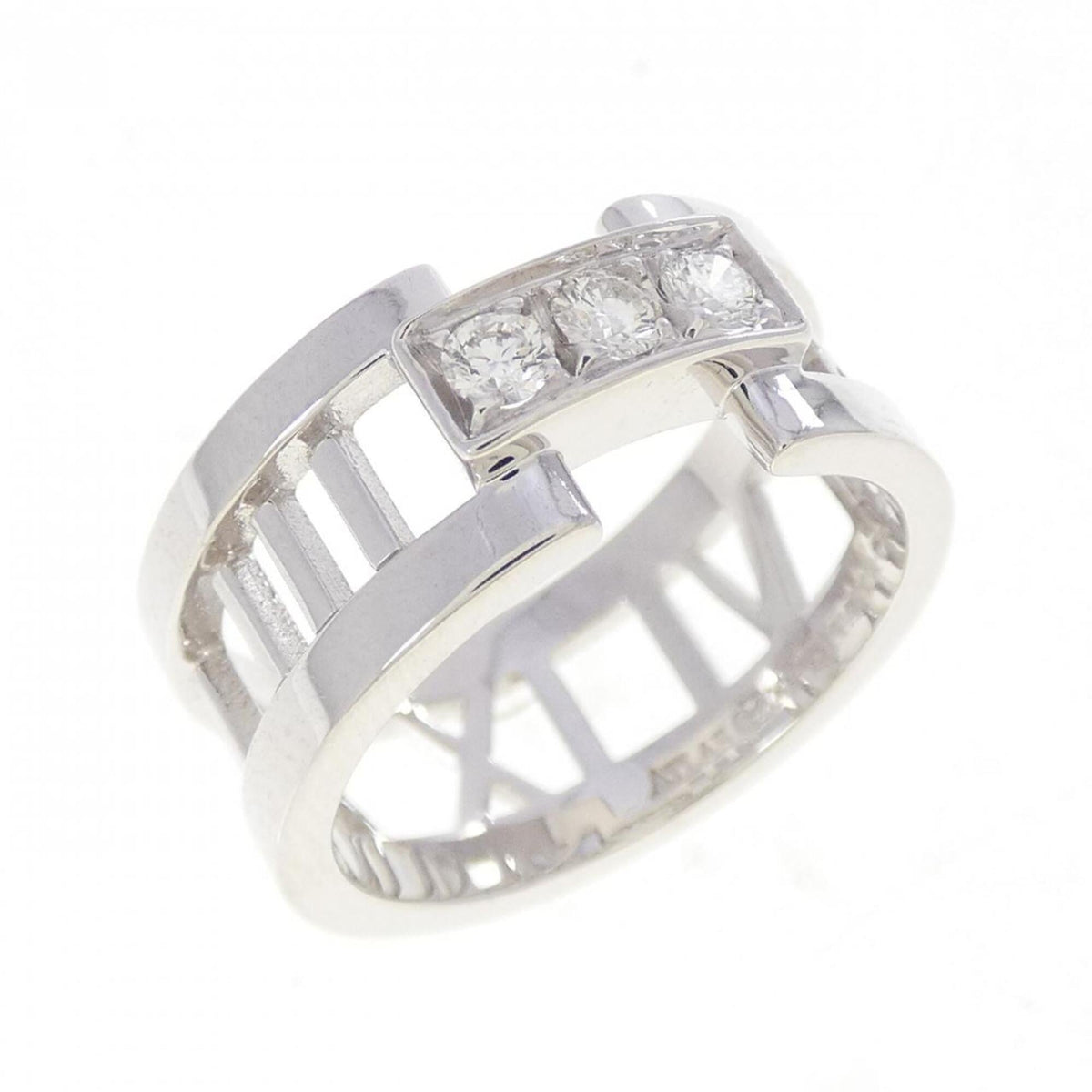 Tiffany White Gold (18K) Band Ring (Pre-Owned)