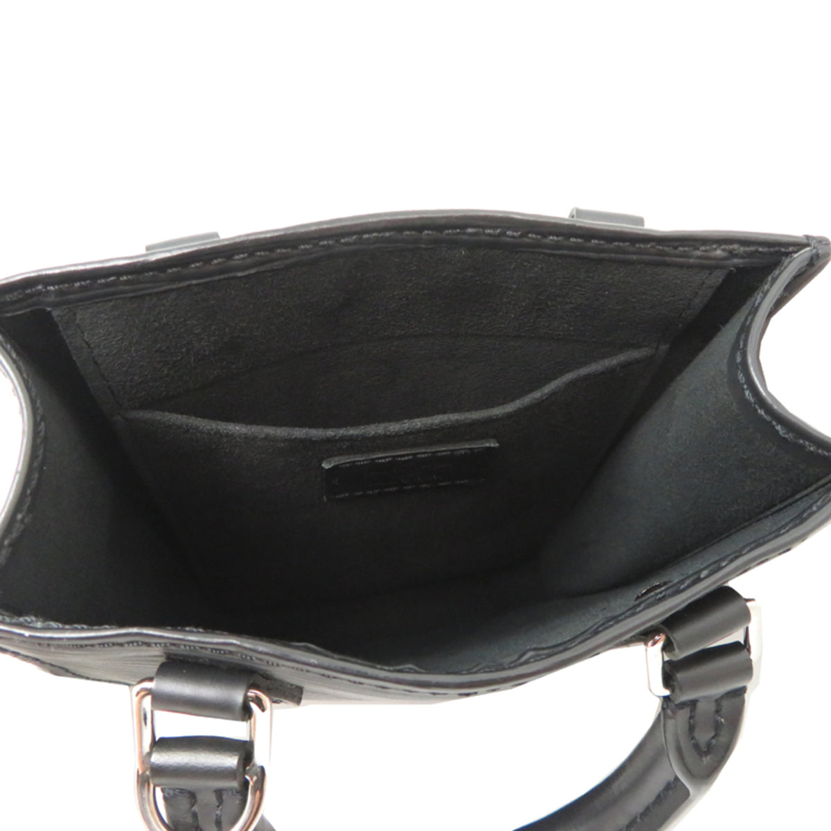 Louis Vuitton Black Noir Epi Leather Handbag (Pre-Owned)