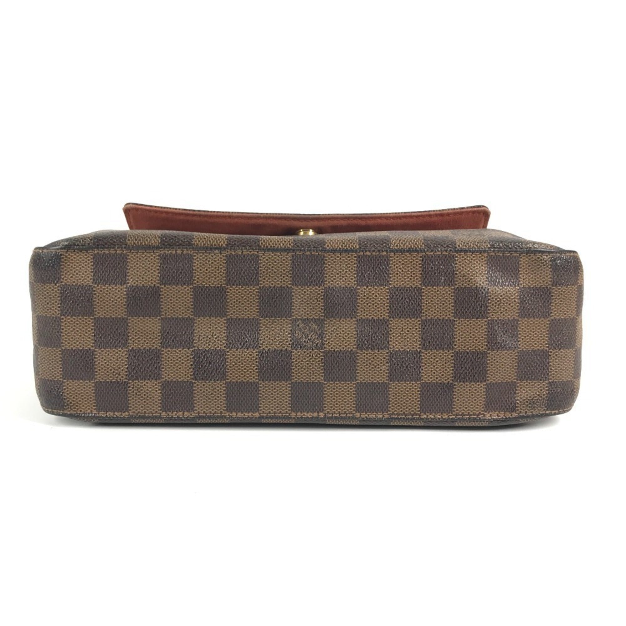 Louis Vuitton Brown Ebene Damier Canvas Handbag Shoulder Bag Tote Bag (Pre-Owned)