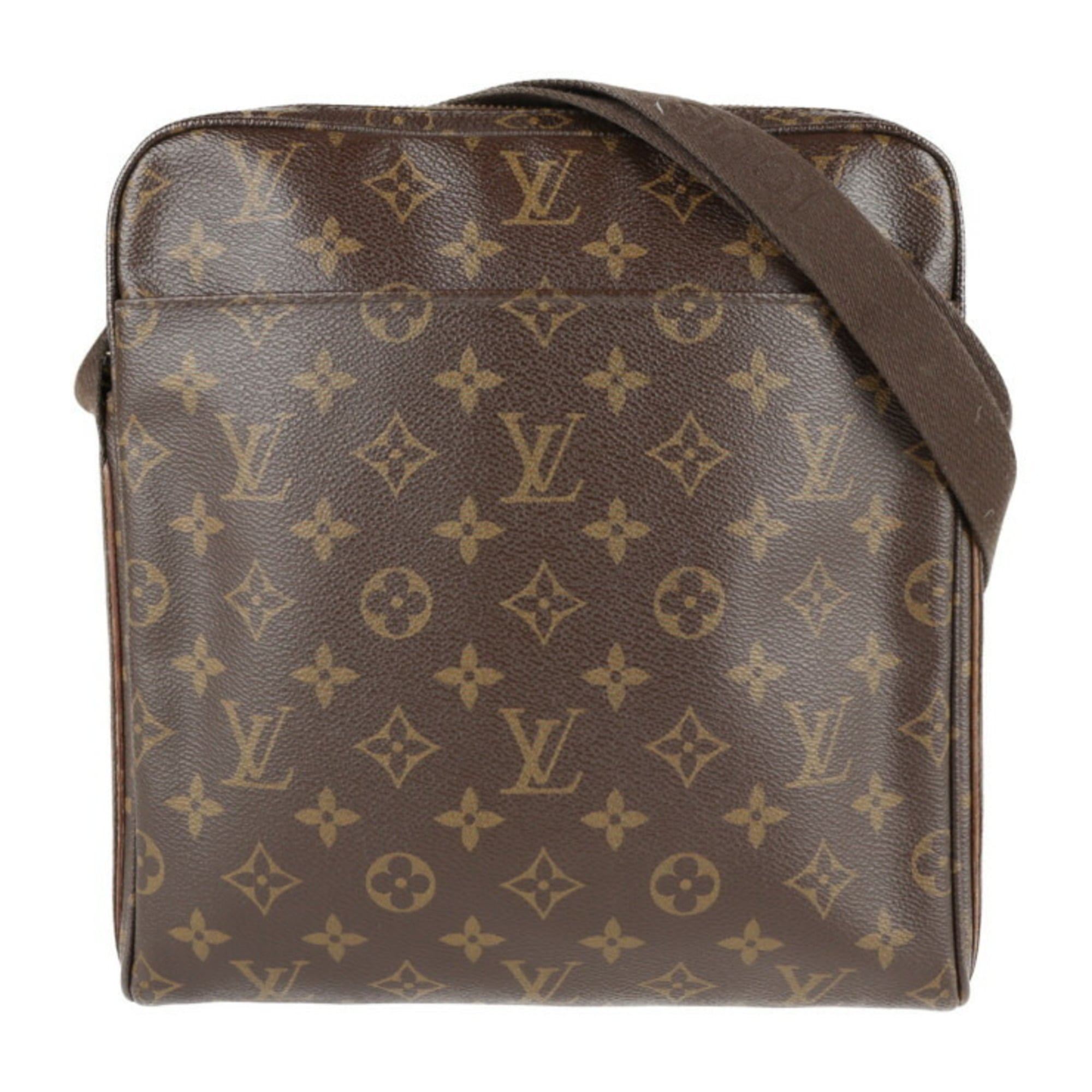 Louis Vuitton Black Brown Monogram Monogram Handbag Shopping Bag Shoulder Bag Tote Bag (Pre-Owned)