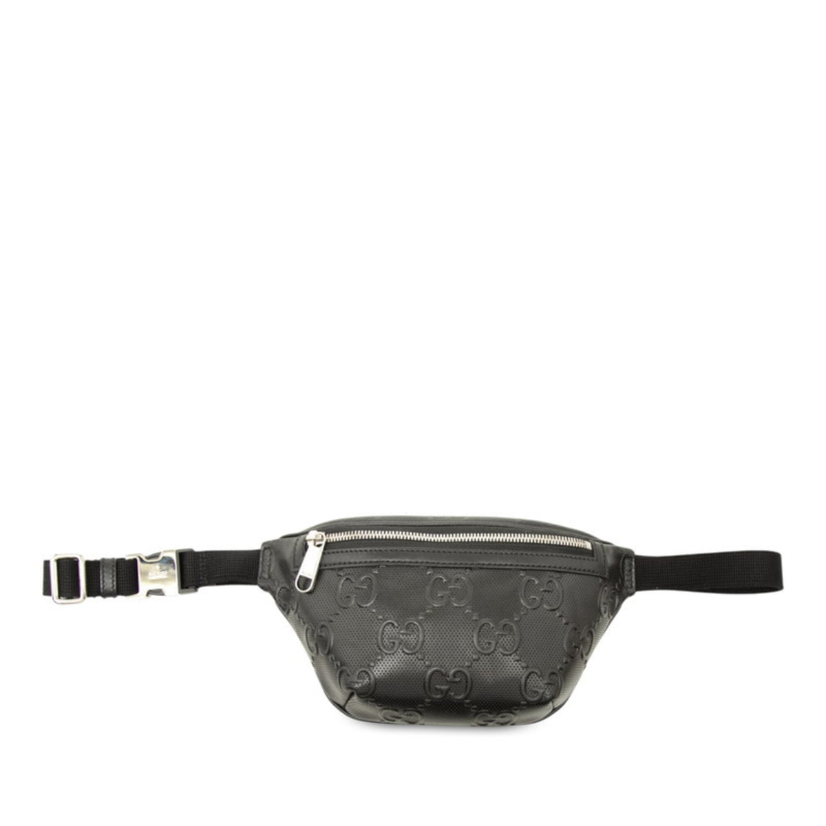 Gucci Black Leather Fanny Pack (Pre-Owned)