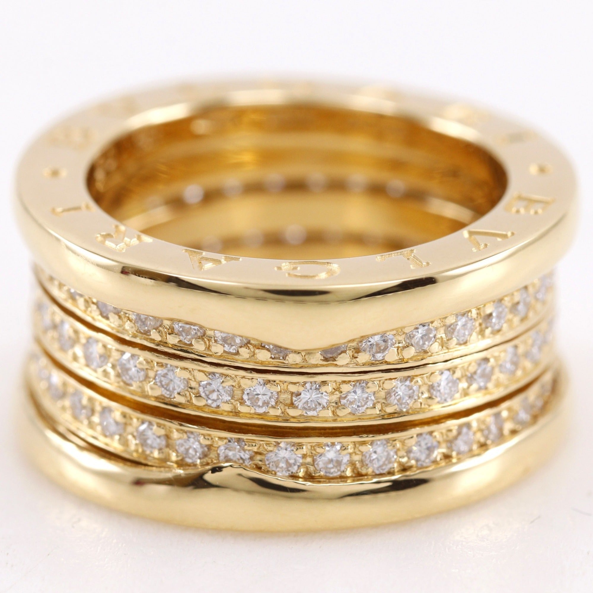 Bvlgari B.Zero1 Yellow Gold (18K) Band Ring (Pre-Owned)