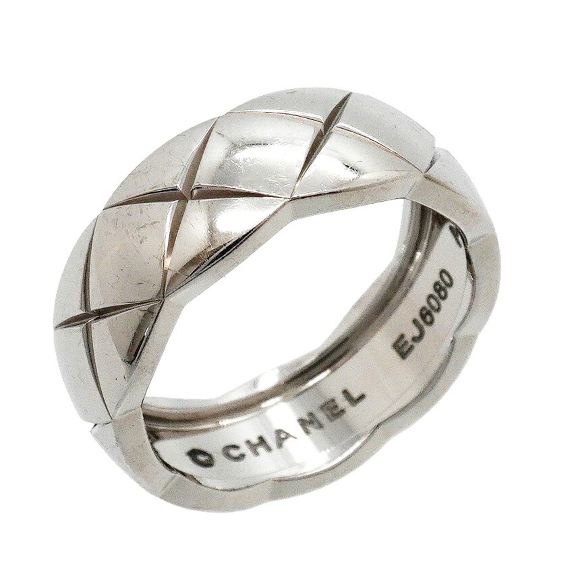Chanel White Gold (18K) Band Ring (Pre-Owned)