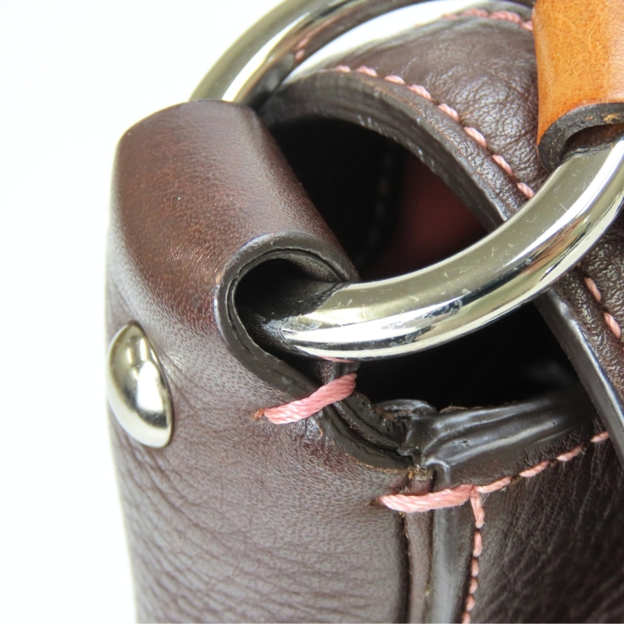 Coach Dark Brown Leather Shoulder Bag (Pre-Owned)
