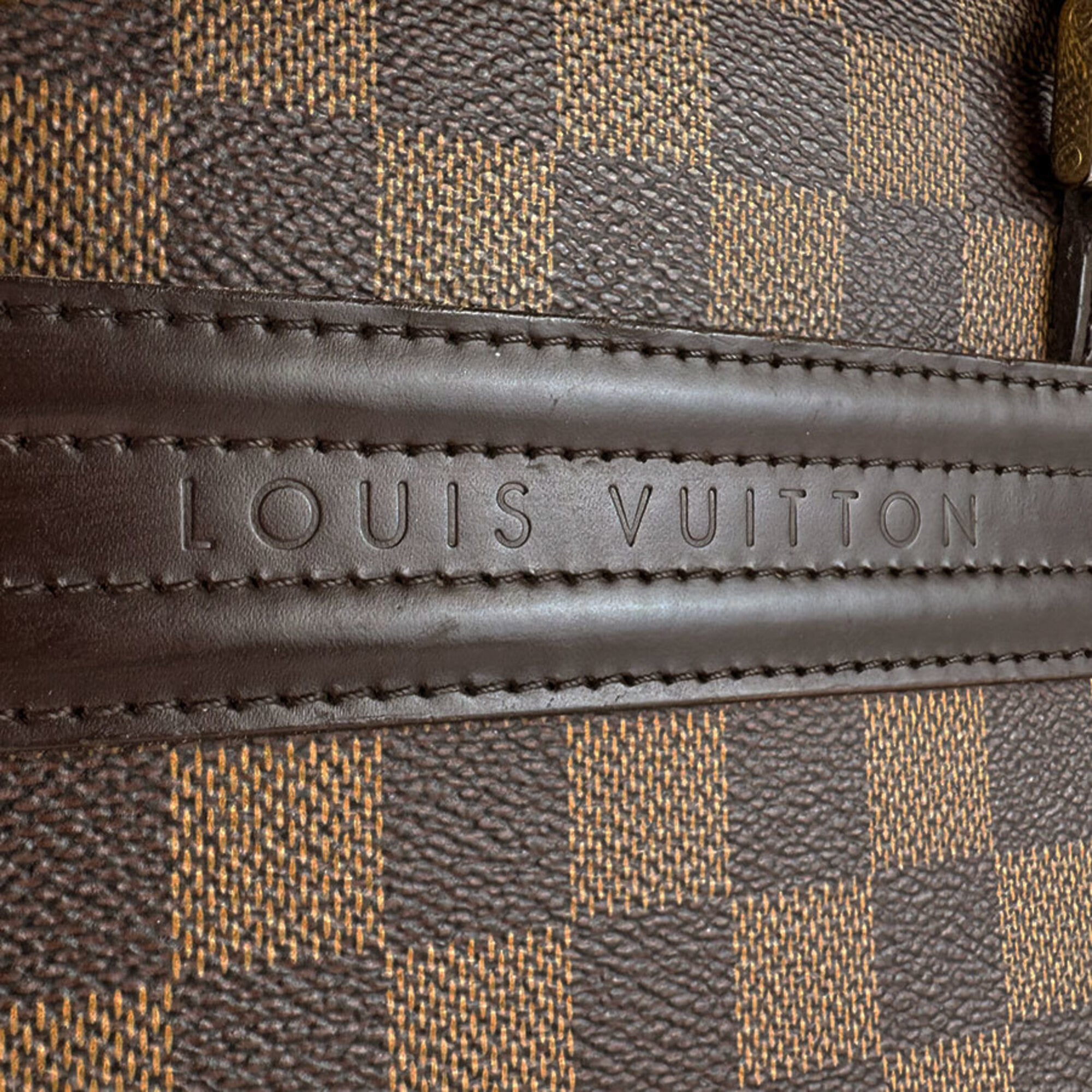 Louis Vuitton Damier Canvas Ebene Damier Canvas Handbag (Pre-Owned)