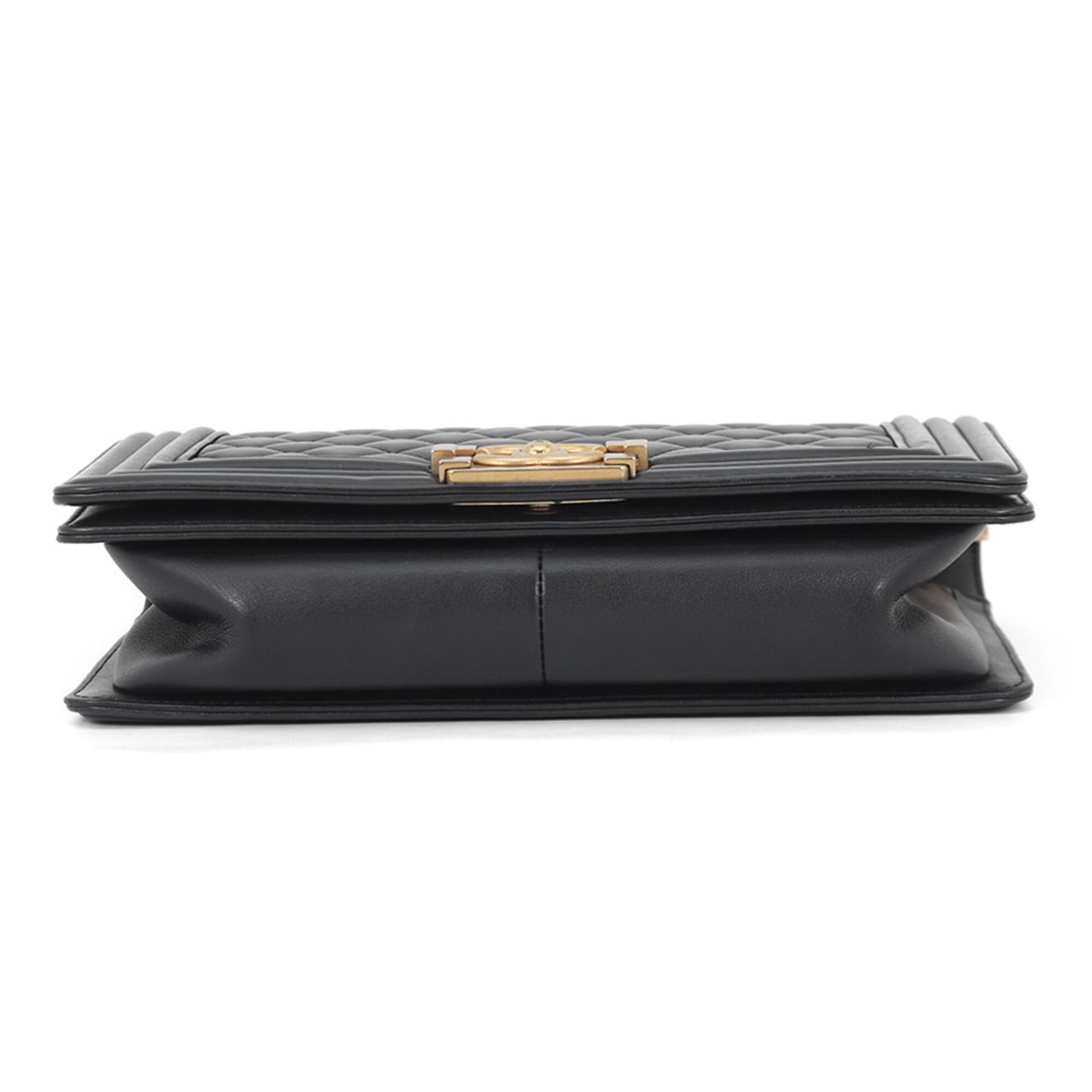 Chanel Black Handbag Shoulder Bag (Pre-Owned)
