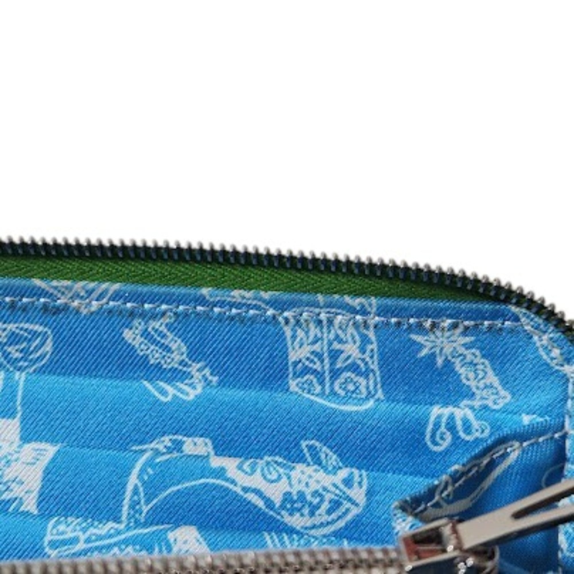 Hermes Green Vert Epsom Leather Long Wallet (Bi-Fold) (Pre-Owned)