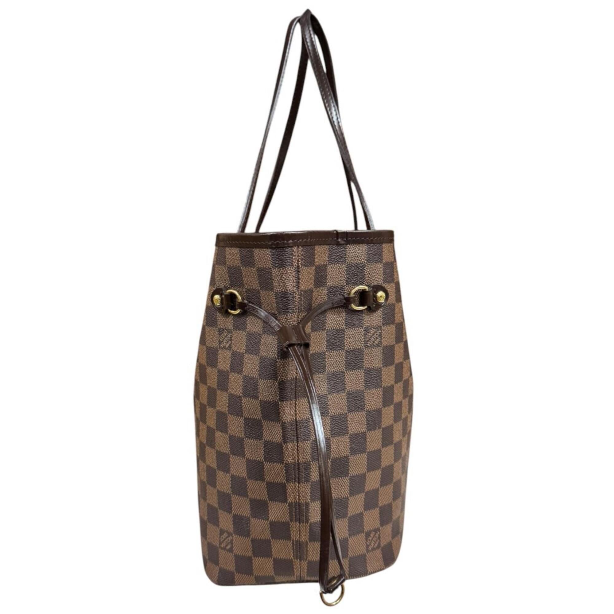 Louis Vuitton Damier Brown Damier Canvas Tote Bag (Pre-Owned)