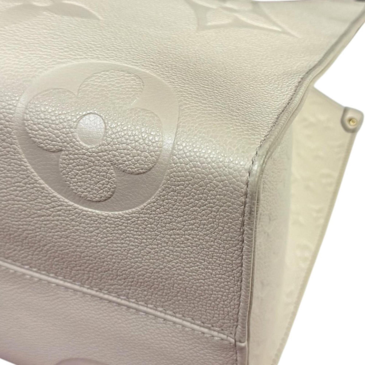 Louis Vuitton Beige Off-White Monogram Empreinte Shoulder Bag (Pre-Owned)
