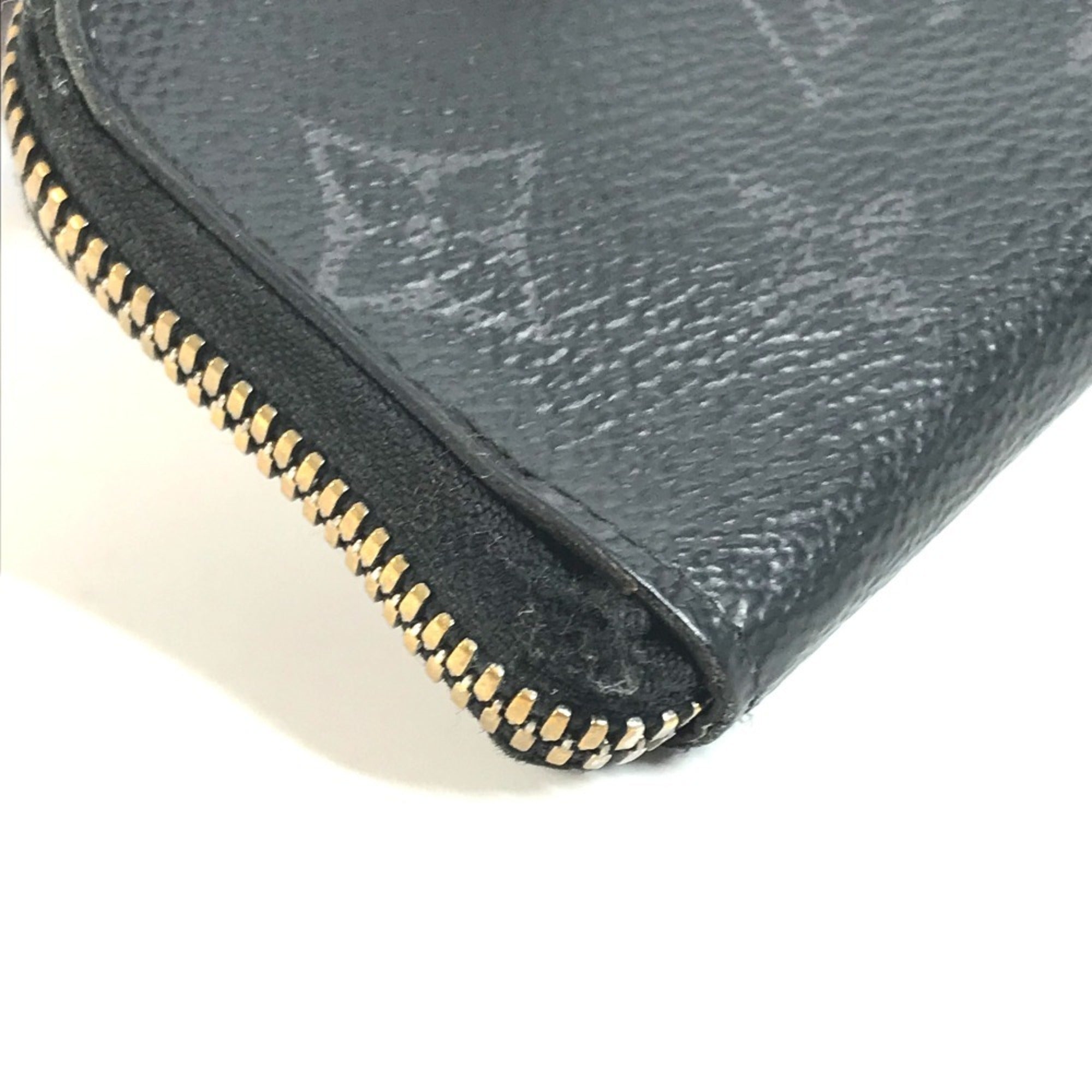 Louis Vuitton Black Monogram Eclipse Coin Purse/Coin Case (Pre-Owned)