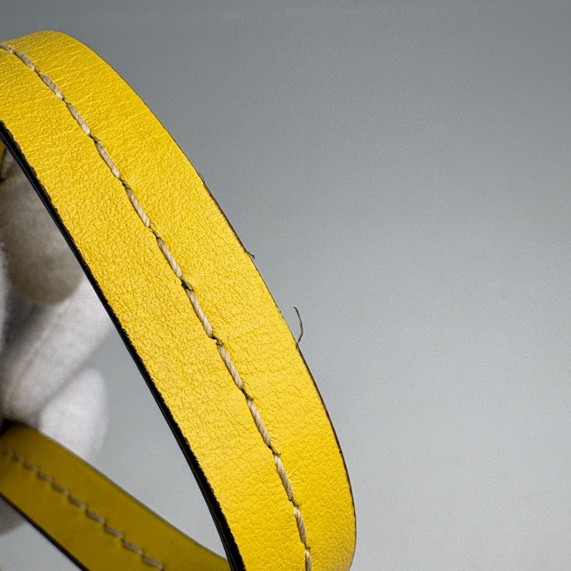 Miu Miu Yellow Leather Shoulder Bag (Pre-Owned)