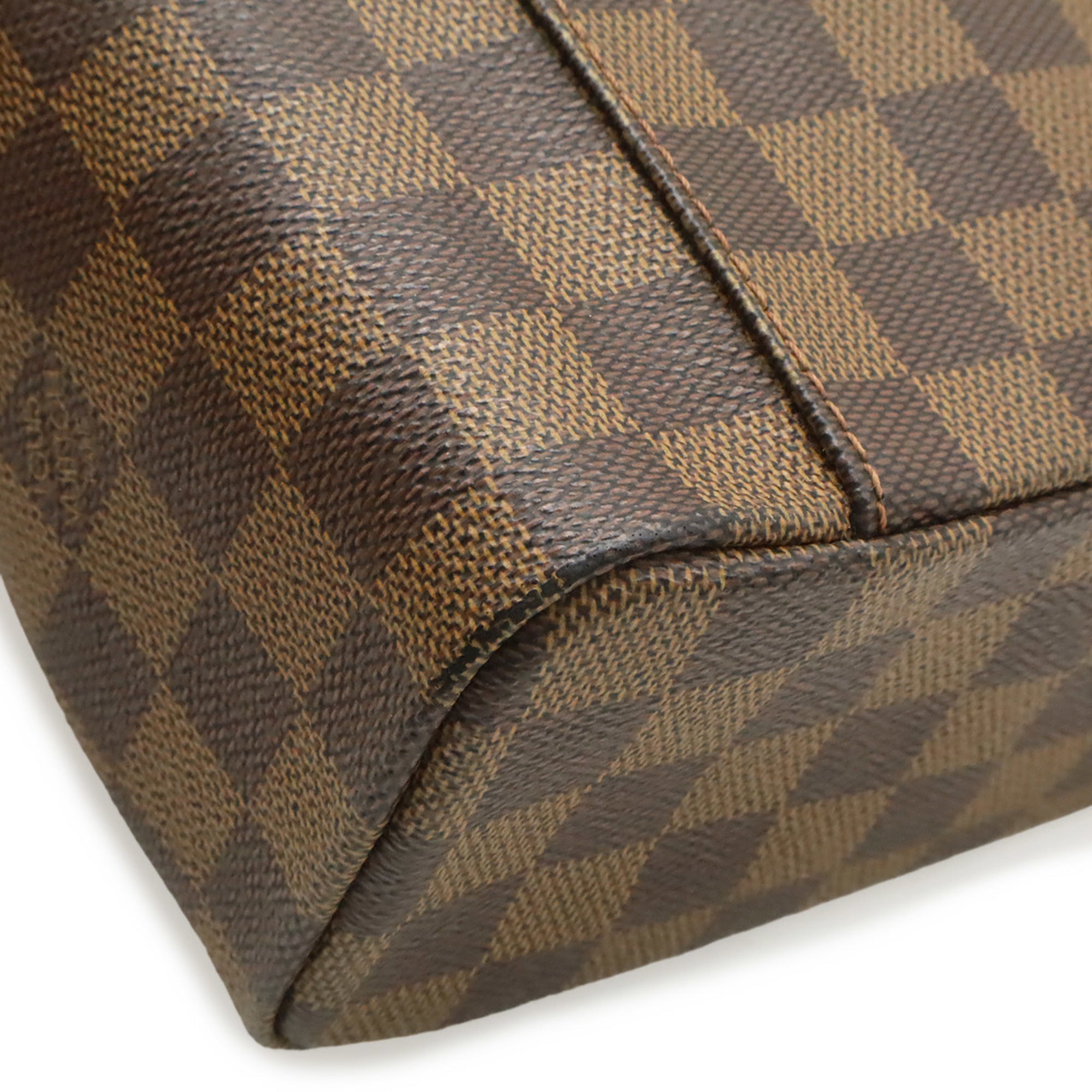Louis Vuitton Brown Damier Canvas Pvc Pochette Shoulder Bag (Pre-Owned)