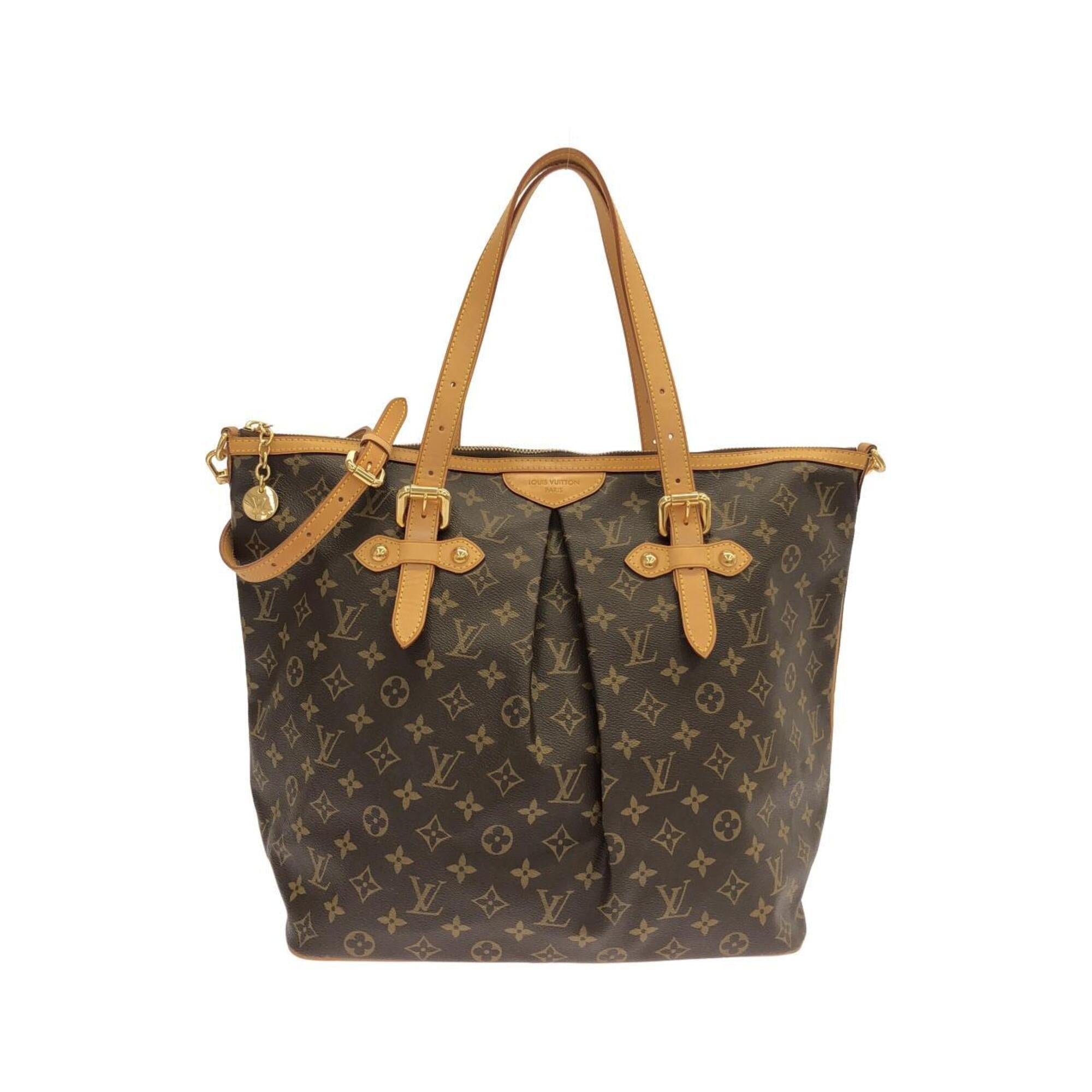 Louis Vuitton Marron Coated Canvas Handbag (Pre-Owned)