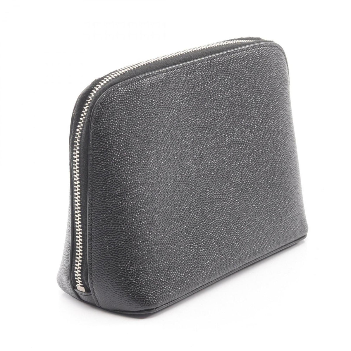 Yves Saint Laurent Black Leather Pouch (Pre-Owned)