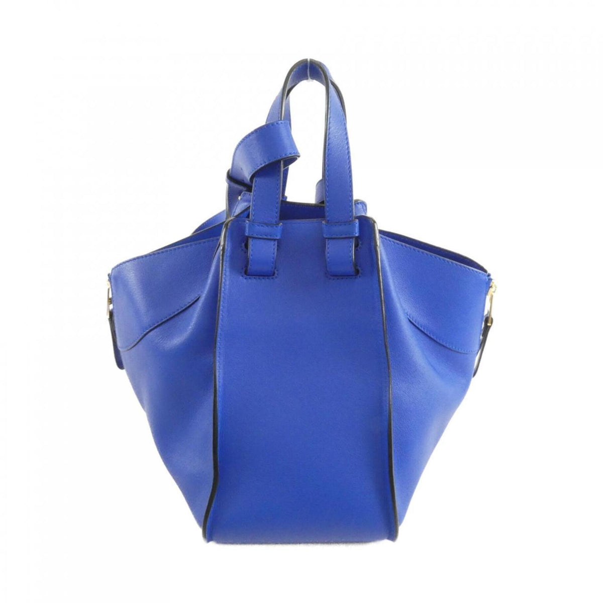 Loewe Electric Blue Leather Shoulder Bag (Pre-Owned)