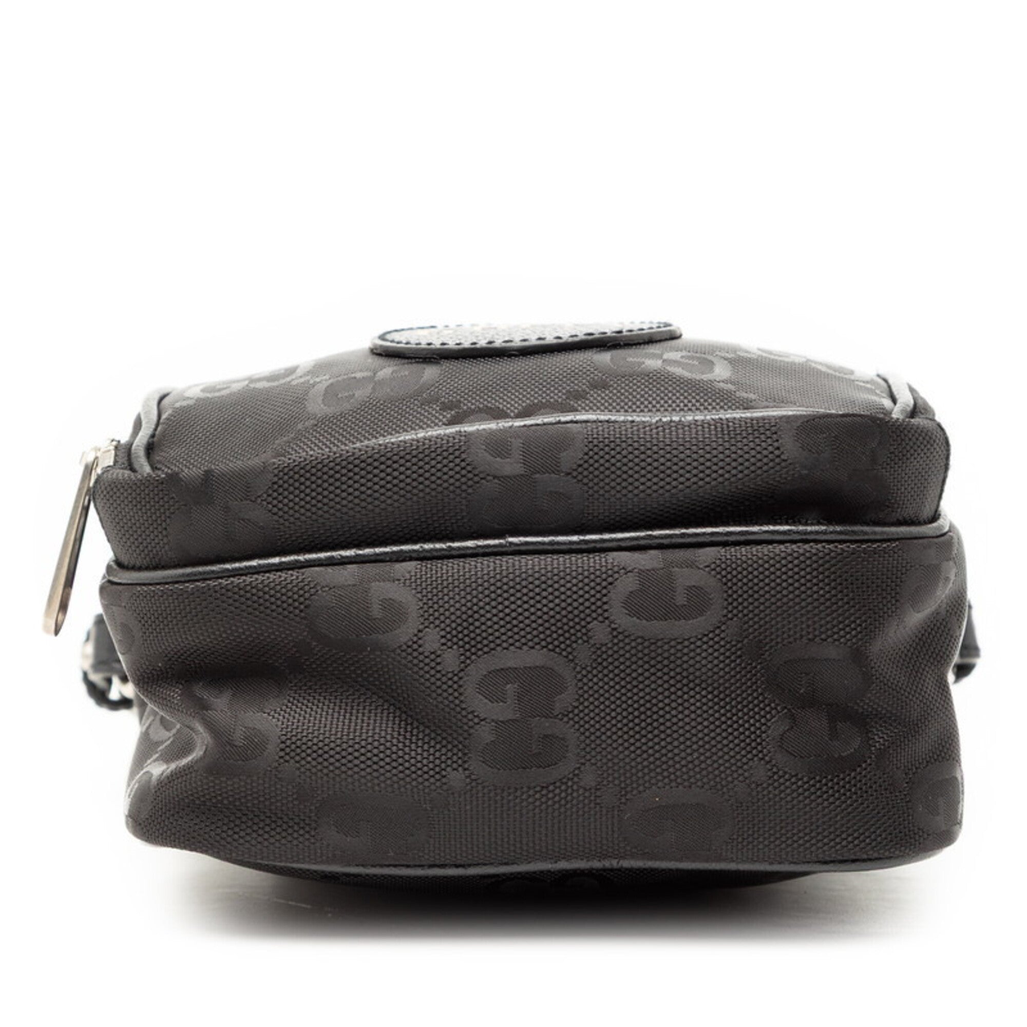 Gucci Black Nylon Handbag Shoulder Bag (Pre-Owned)