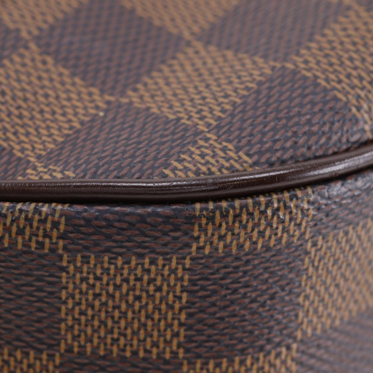 Louis Vuitton Damier Brown Damier Canvas Damier Canvas Shoulder Bag (Pre-Owned)