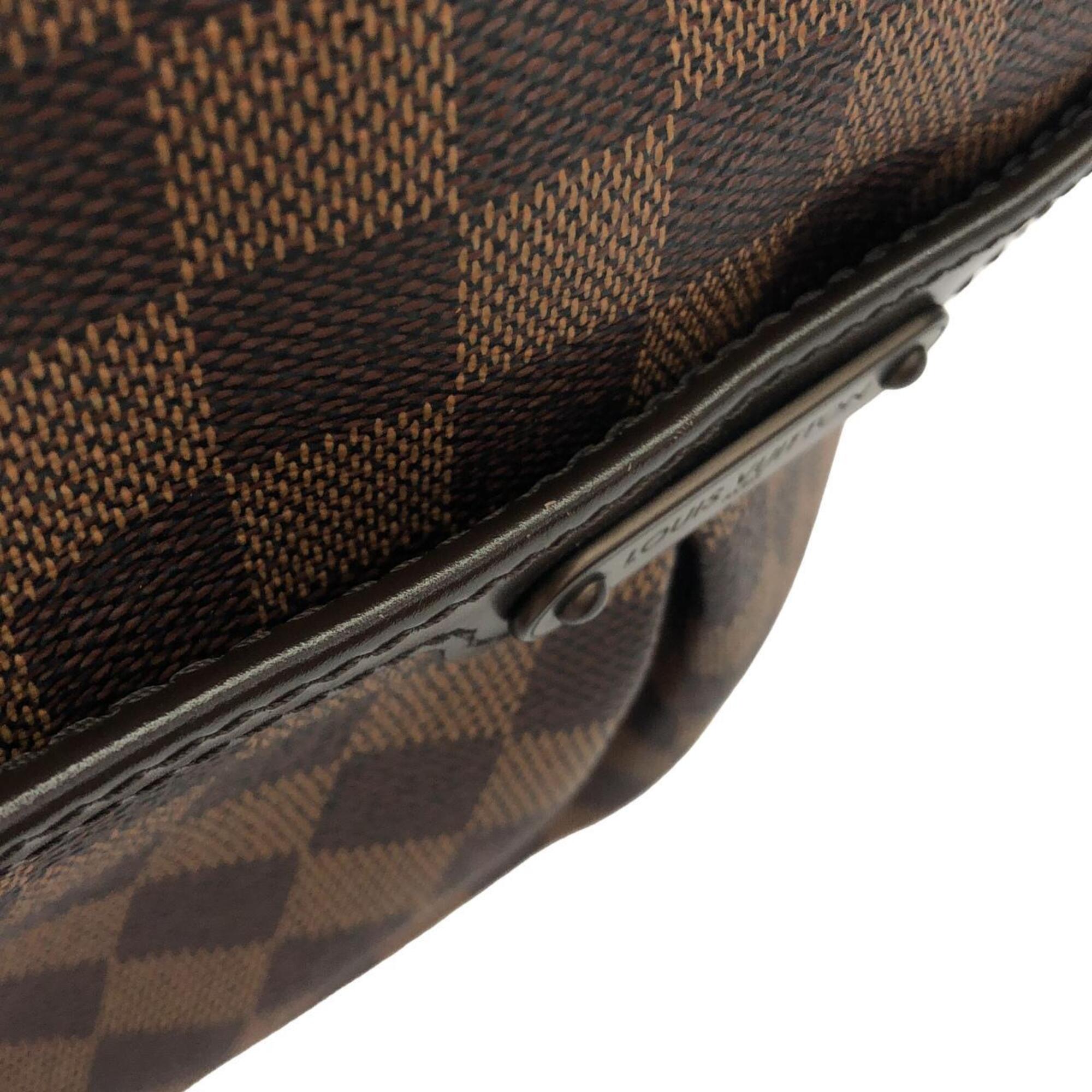 Louis Vuitton Damier Damier Canvas Ebene Damier Canvas Shoulder Bag (Pre-Owned)