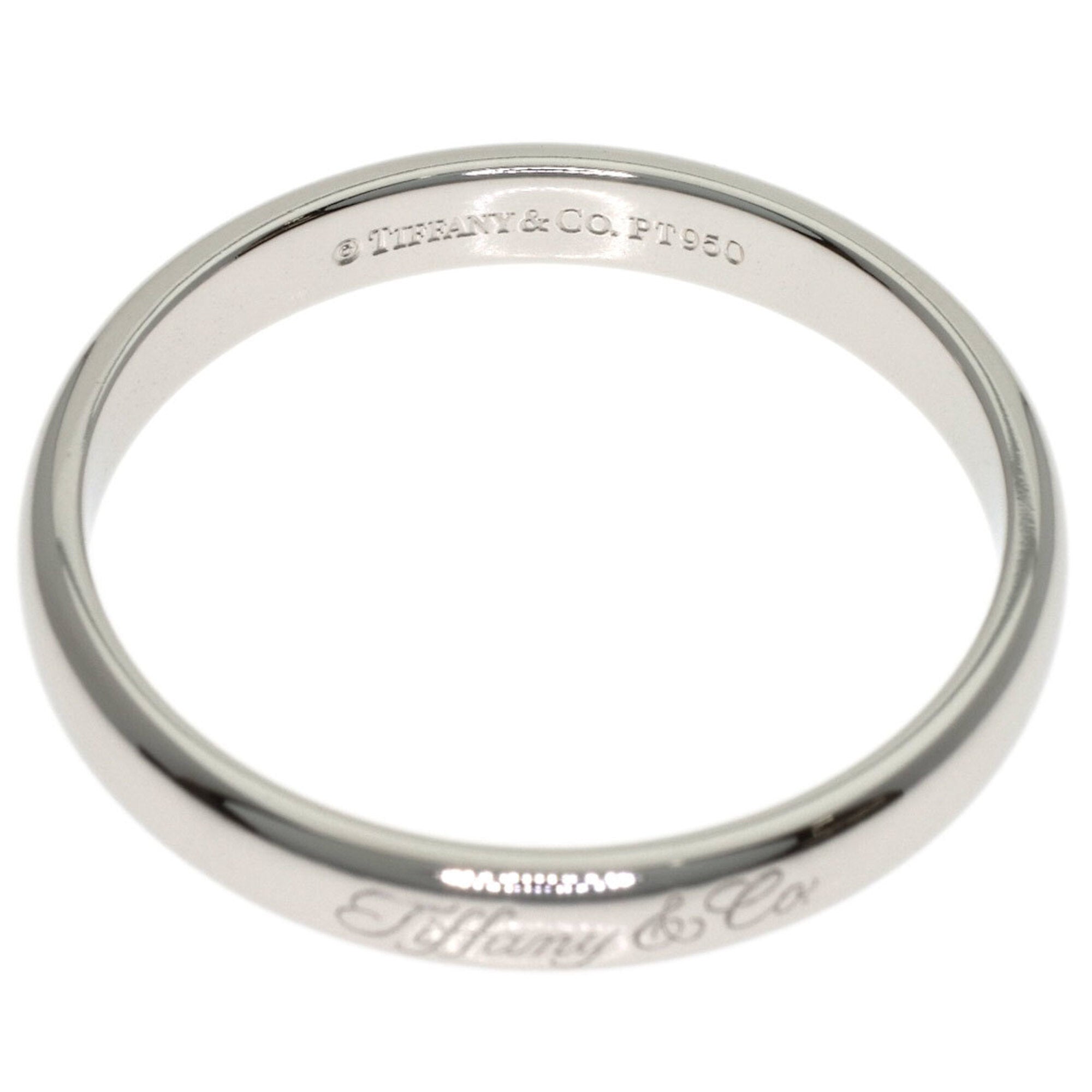 Tiffany Platinum 950 Band Ring (Pre-Owned)