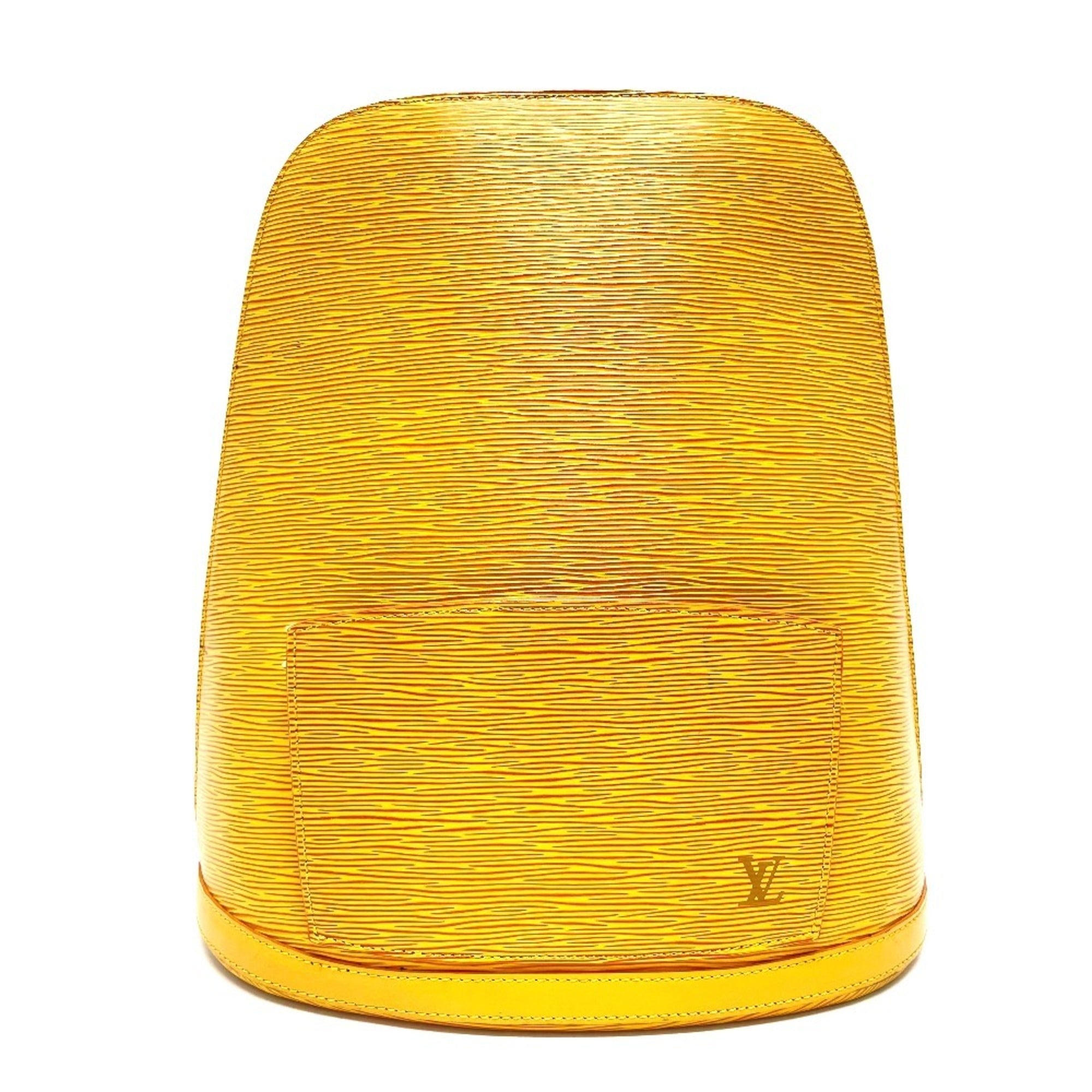 Louis Vuitton Epi Yellow Epi Leather Backpack (Pre-Owned)
