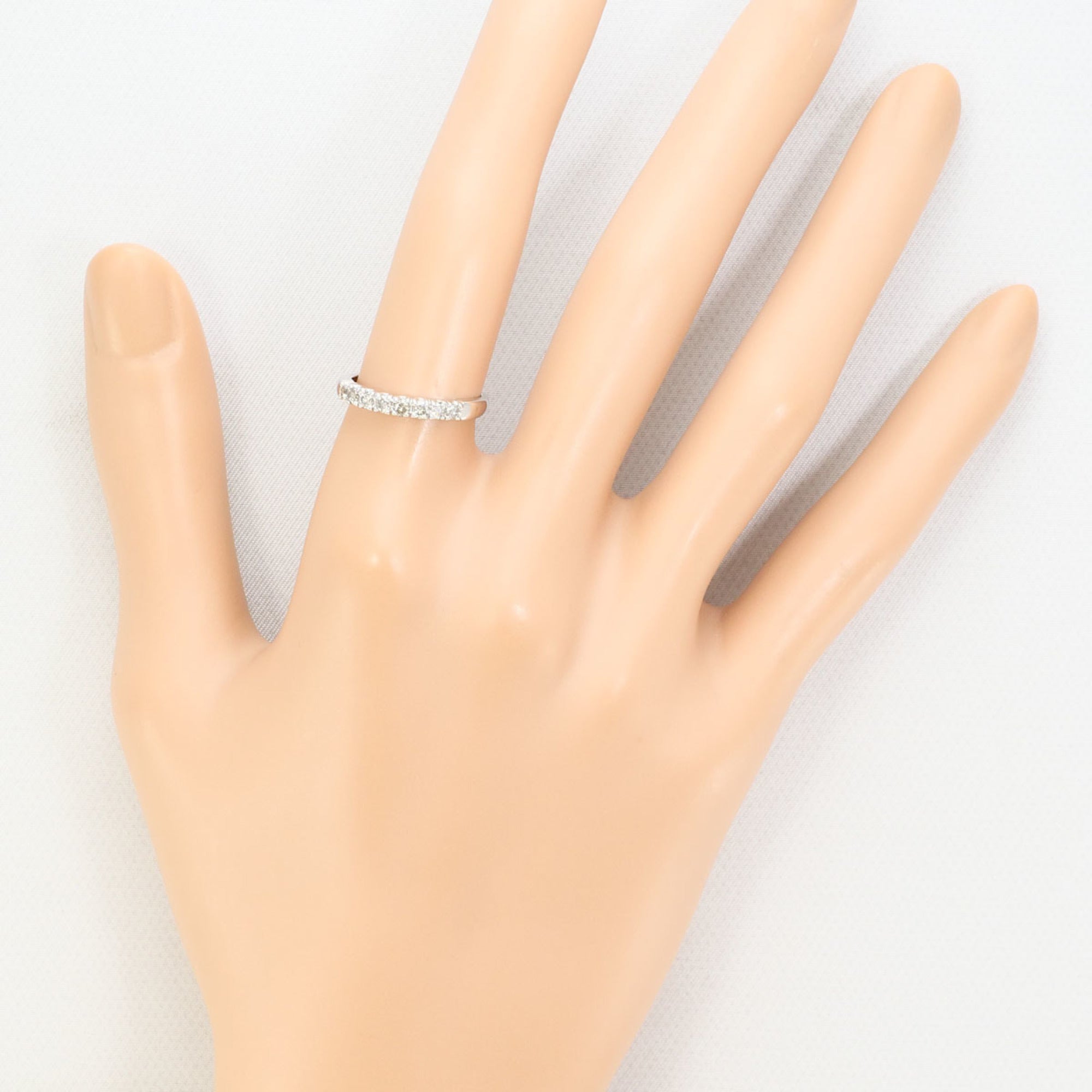 Unbranded White Gold White Gold (10K) Band Ring (Pre-Owned)