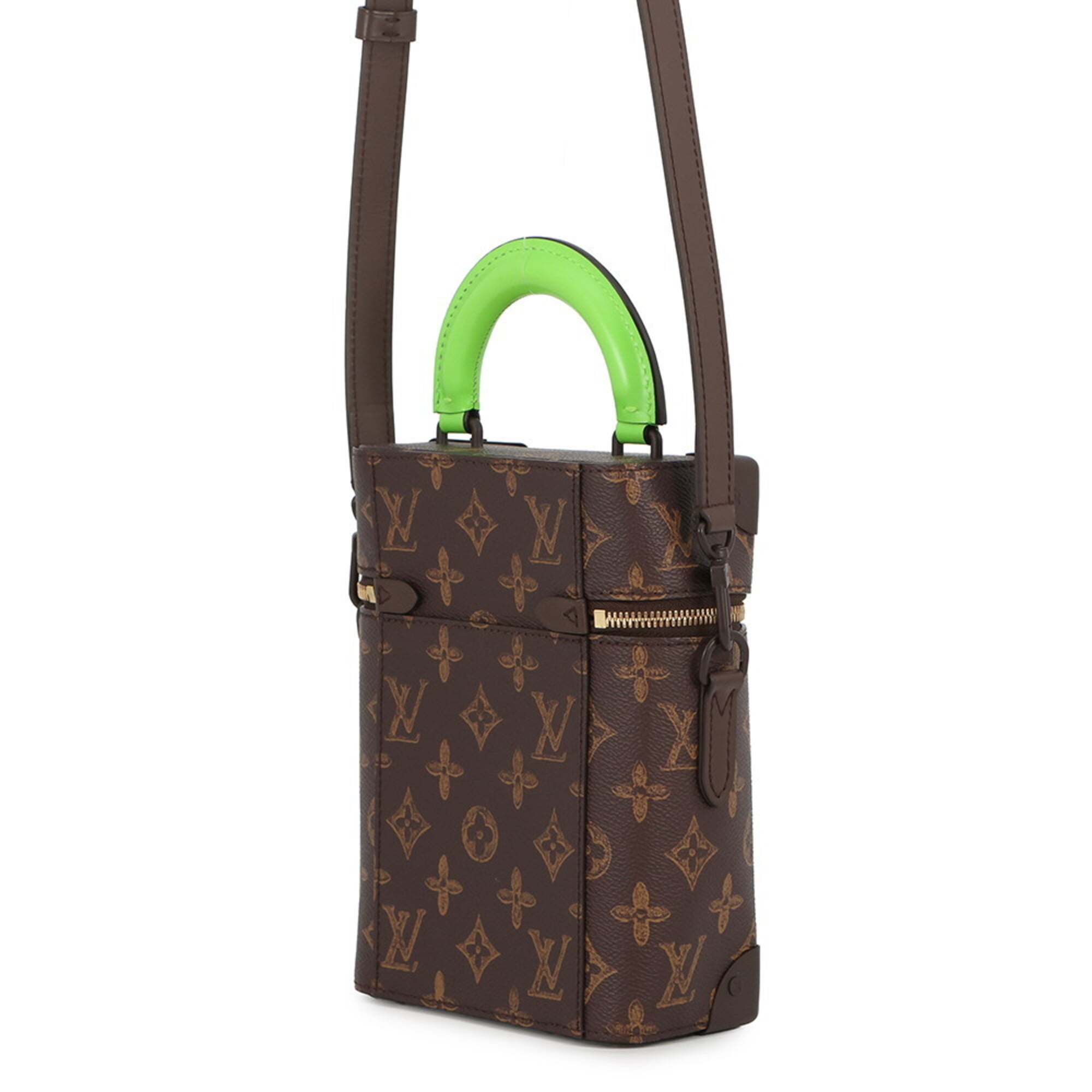 Louis Vuitton Monogram Green Monogram Handbag Shoulder Bag (Pre-Owned)