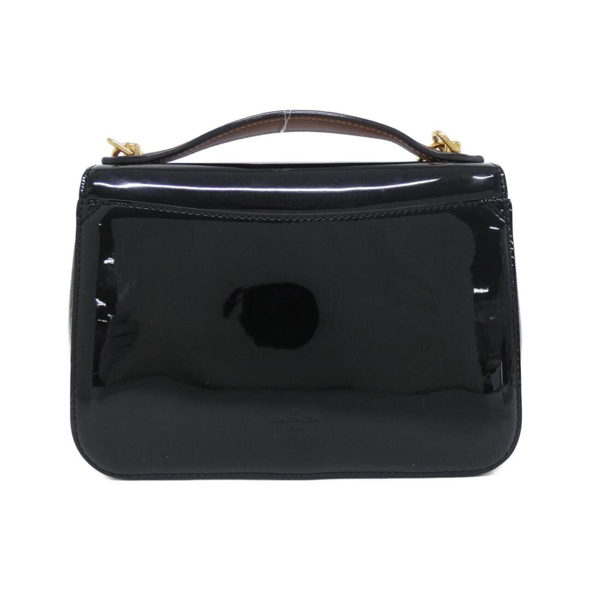 Louis Vuitton Monogram Vernis Black Coated Canvas Leather Shoulder Bag (Pre-Owned)