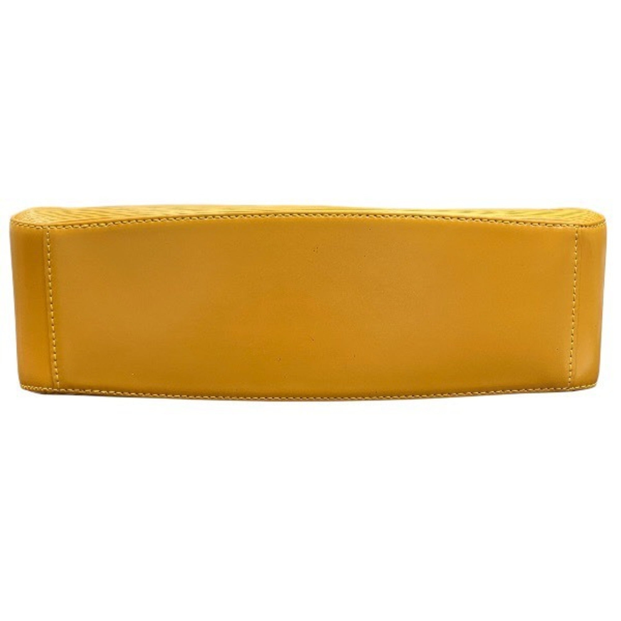 Louis Vuitton Yellow Leather Handbag (Pre-Owned)