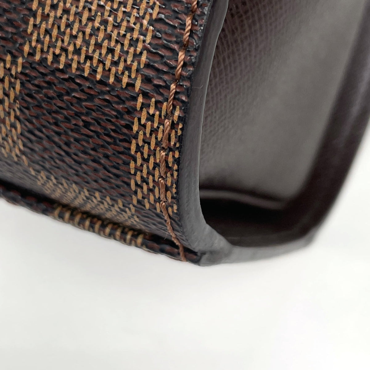 Louis Vuitton Brown Damier Canvas Handbag (Pre-Owned)
