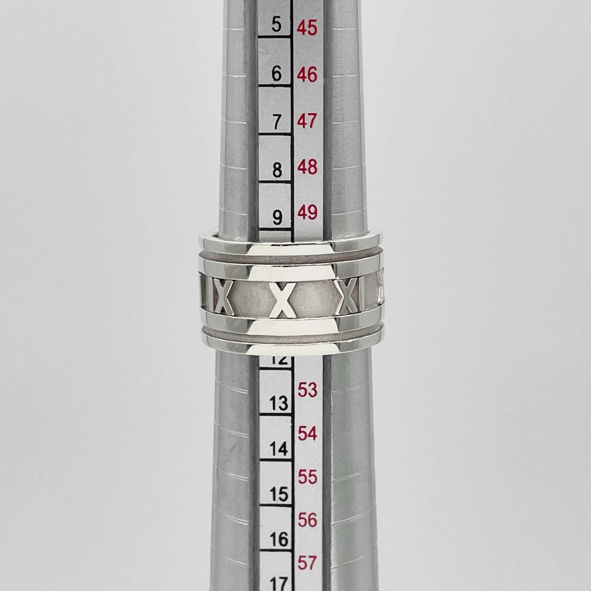 Tiffany Silver Silver 925 Band Ring (Pre-Owned)