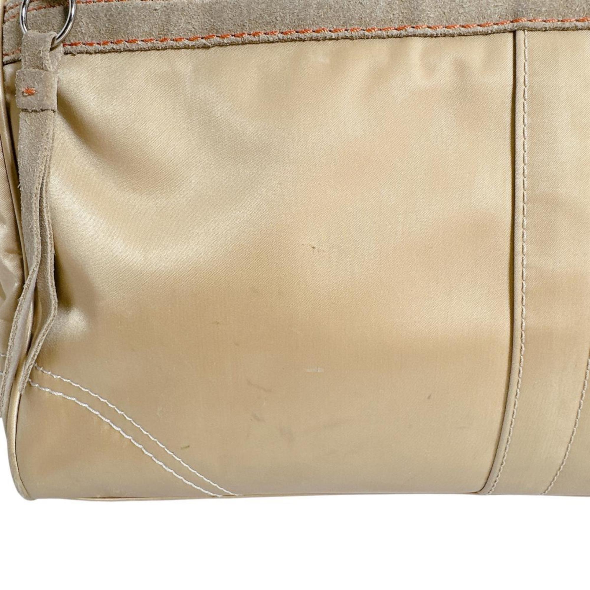 Coach Gold Signature Line Handbag Tote Bag (Pre-Owned)