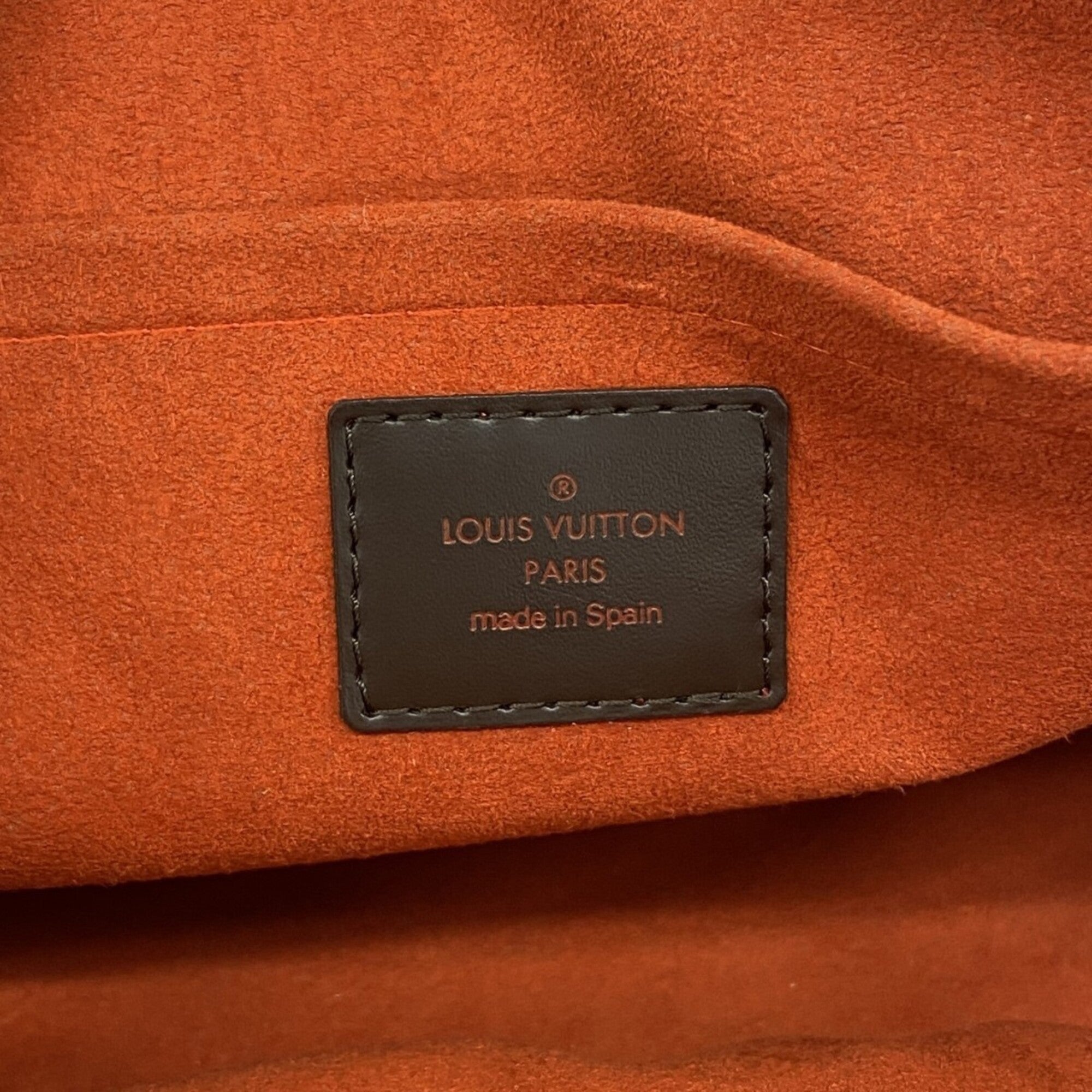 Louis Vuitton Ebene Handbag (Pre-Owned)