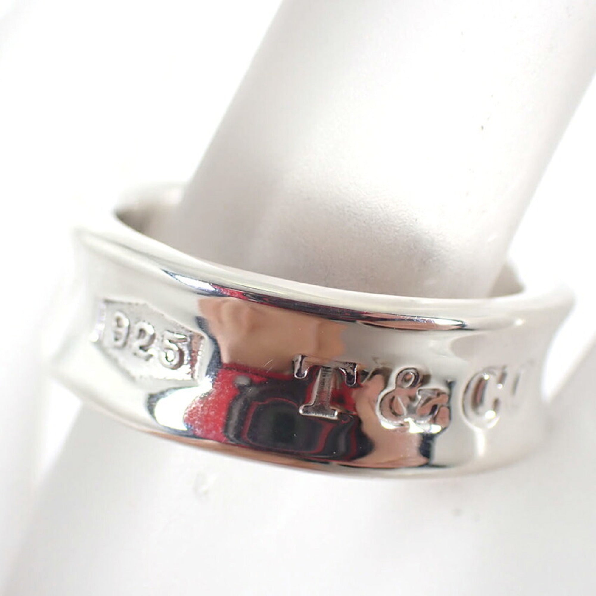 Tiffany Sterling Silver 925 Band Ring (Pre-Owned)