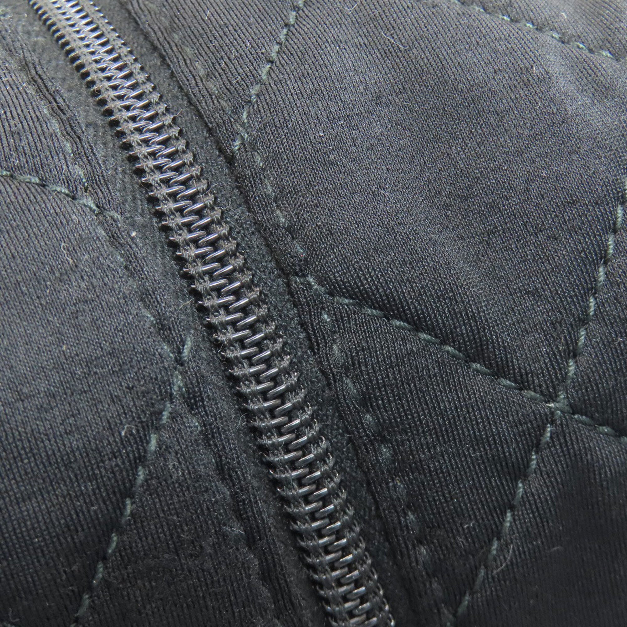 Prada Black Cotton Canvas Handbag (Pre-Owned)