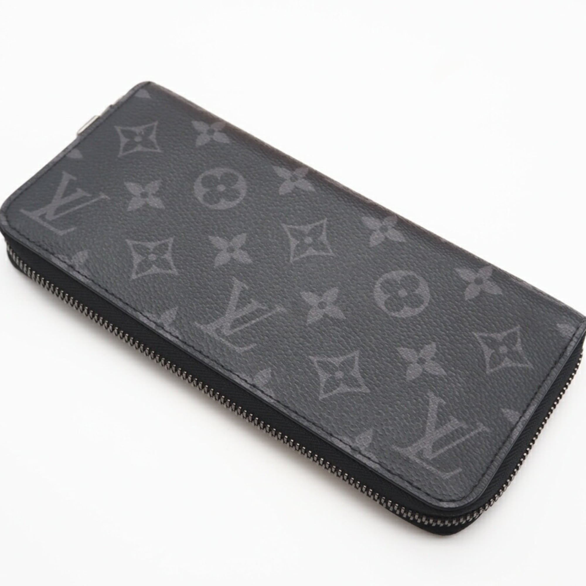 Louis Vuitton Black Coated Canvas Coin Purse/Coin Case (Pre-Owned)