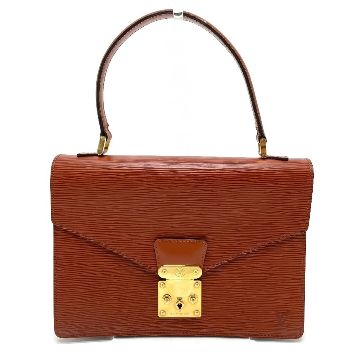 Louis Vuitton Brown Epi Leather Handbag (Pre-Owned)