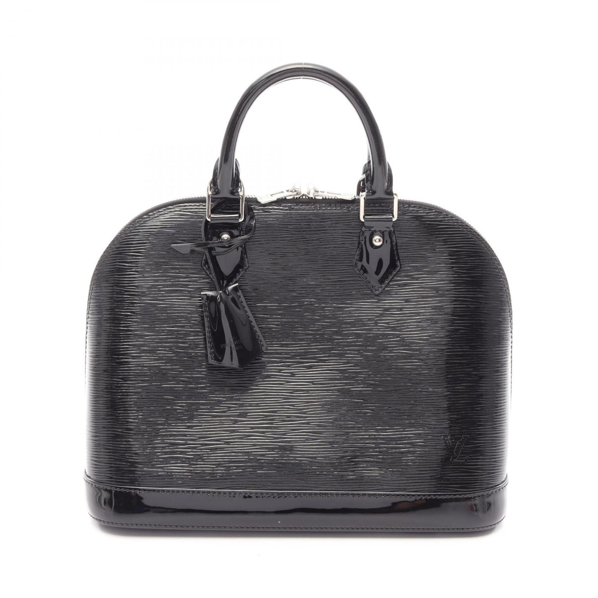 Louis Vuitton Black Noir Leather Handbag (Pre-Owned)