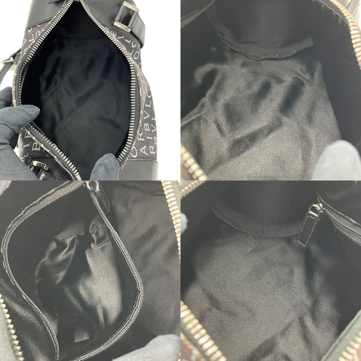 Bvlgari Black Denim Shoulder Bag (Pre-Owned)