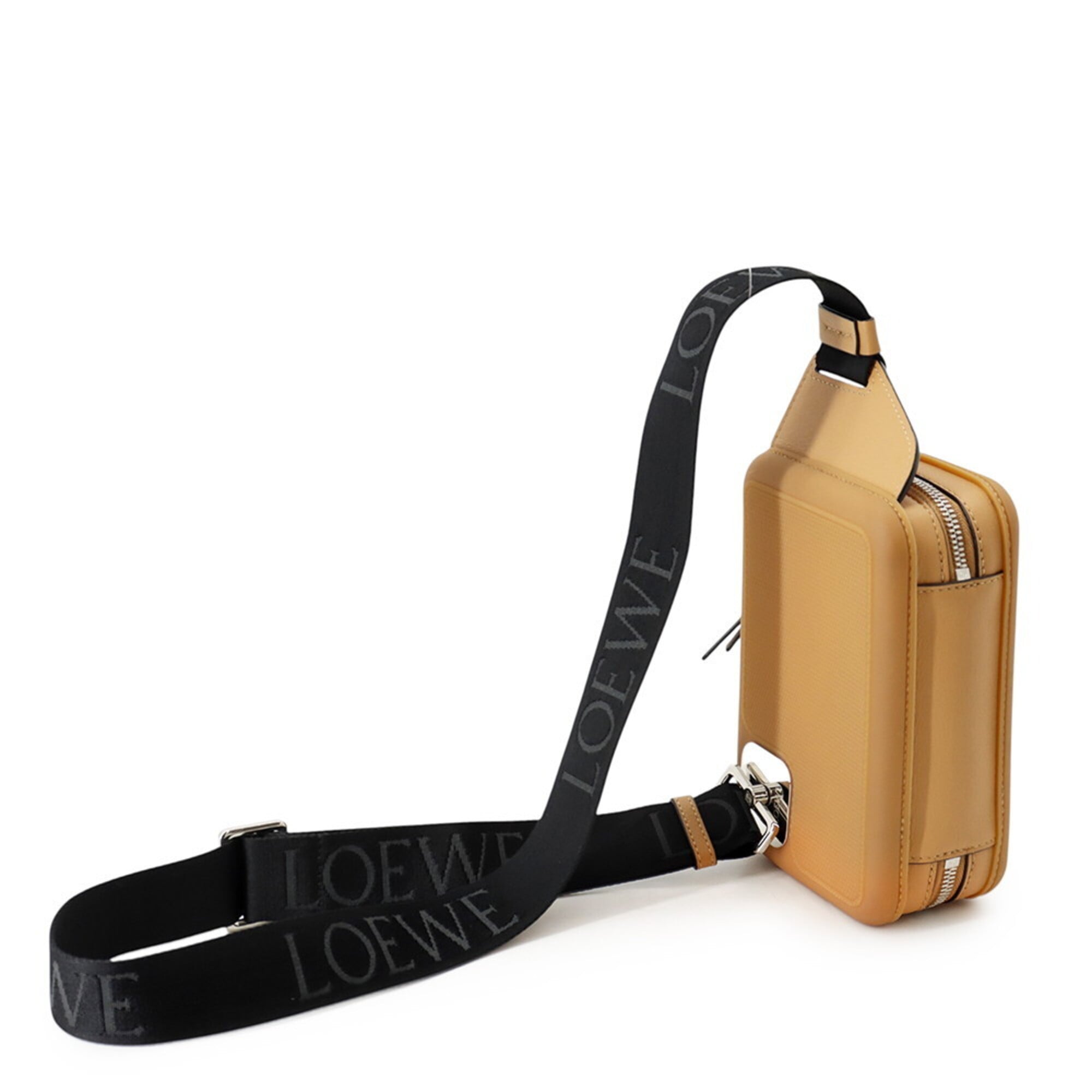 Loewe Camel Leather Handbag Sling Bag (Pre-Owned)