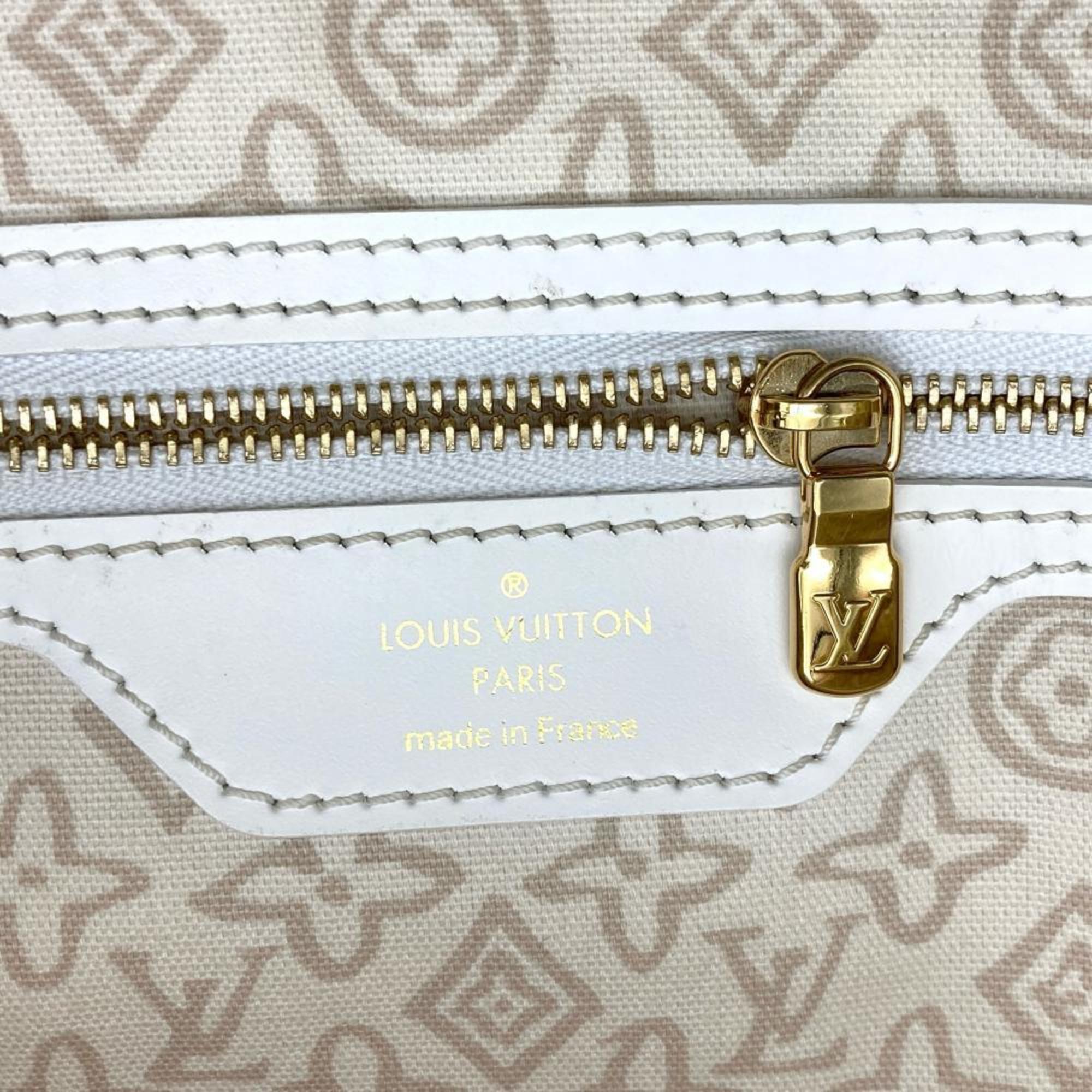 Louis Vuitton Sable Canvas Tote Bag (Pre-Owned)