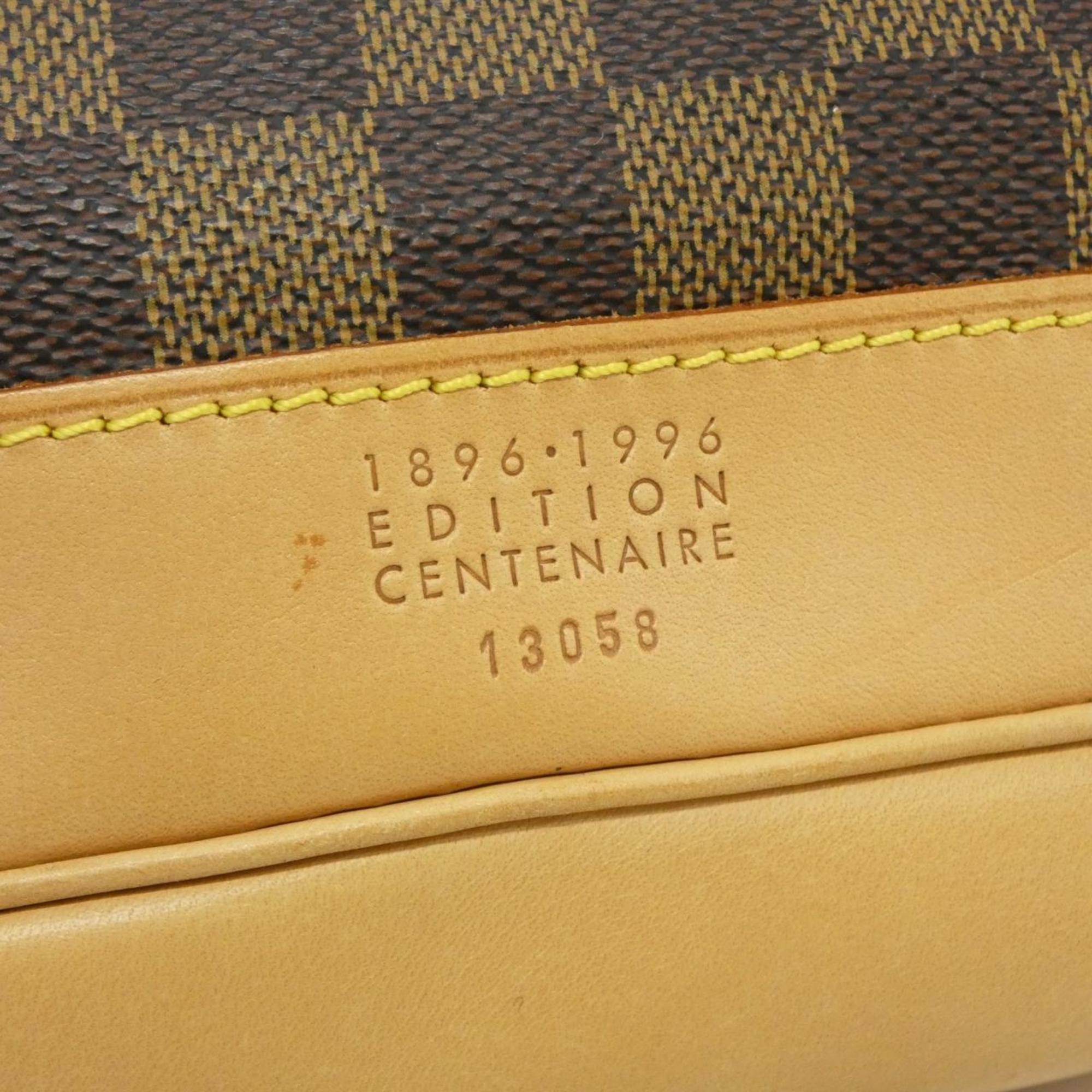 Louis Vuitton Damier Damier Canvas Ebene Damier Canvas Backpack (Pre-Owned)
