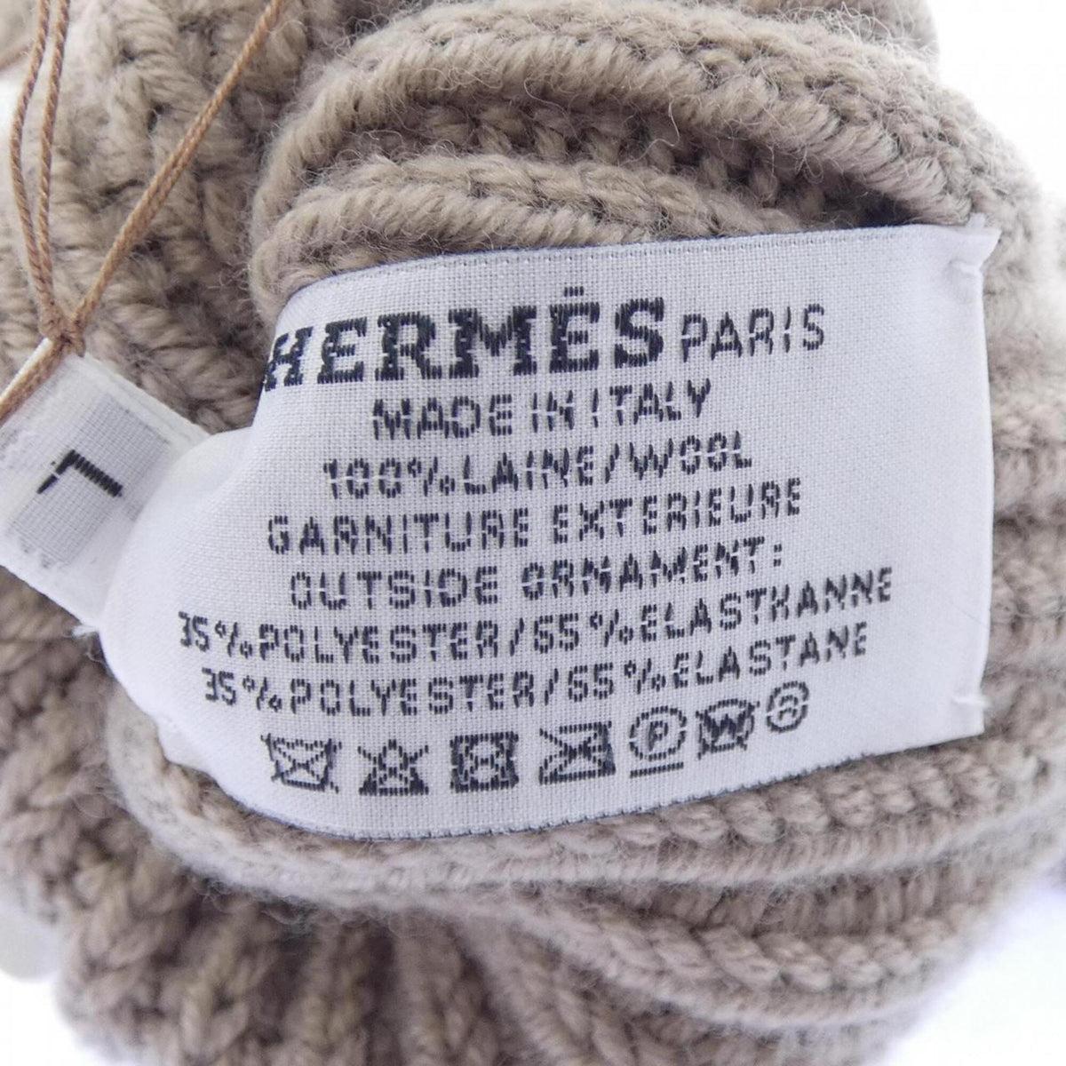 Hermes Beige Warm Gloves (Pre-Owned)