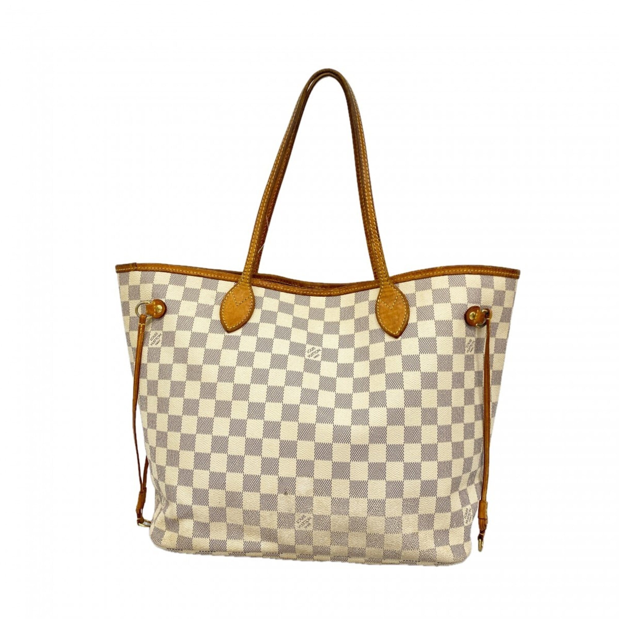Louis Vuitton White Tote Bag (Pre-Owned)