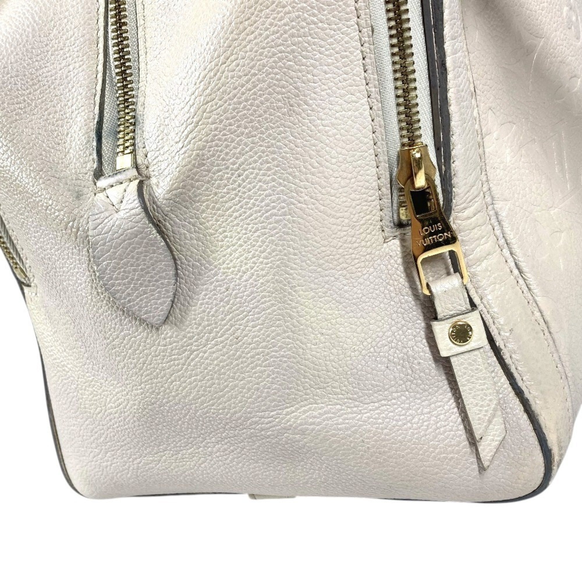 Louis Vuitton Neige White Monogram Empreinte Handbag Tote Bag (Pre-Owned)