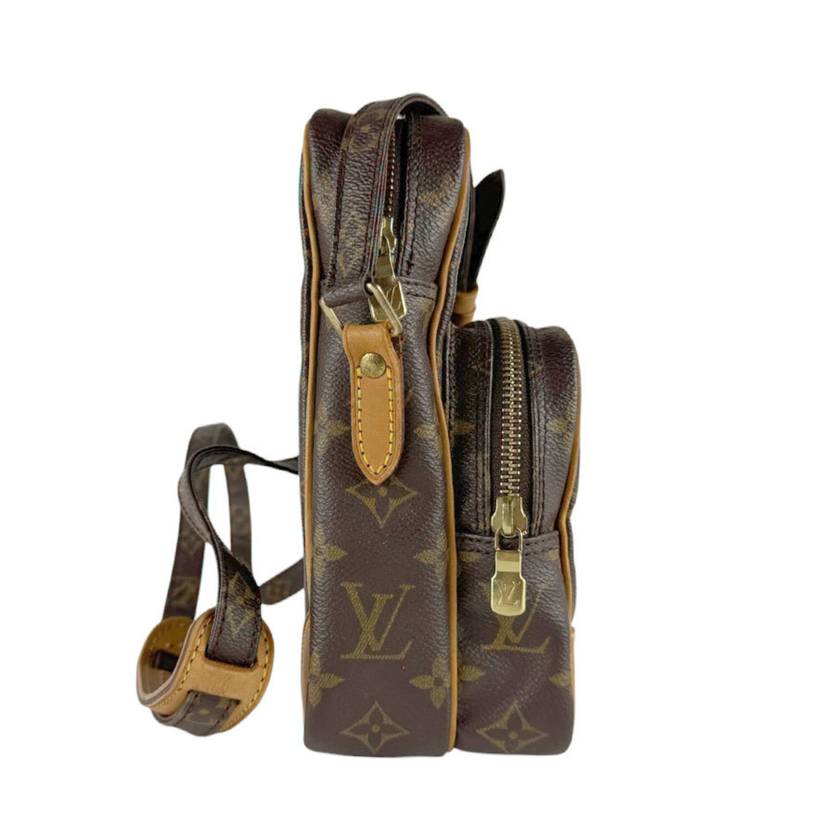 Louis Vuitton Brown Monogram Monogram Shoulder Bag (Pre-Owned)